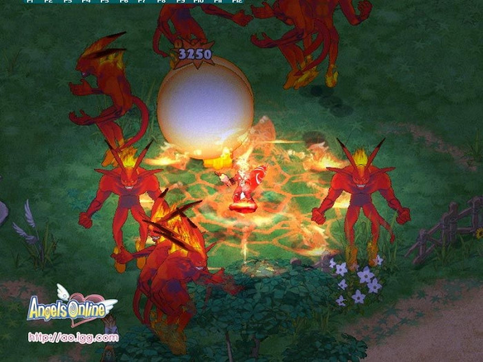 Скриншот из игры Angels Online