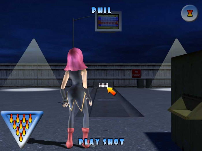 Скриншот из игры Anime Bowling Babes