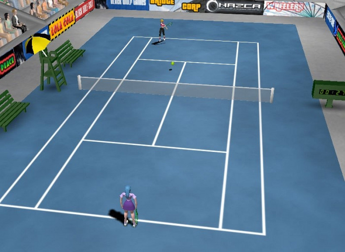 Скриншот из игры Anime Tennis Babes