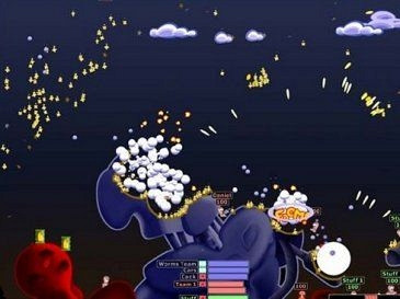 Скриншот из игры Worms: Armageddon