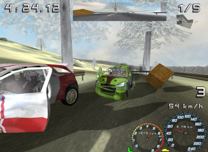 Скриншот из игры WR Rally