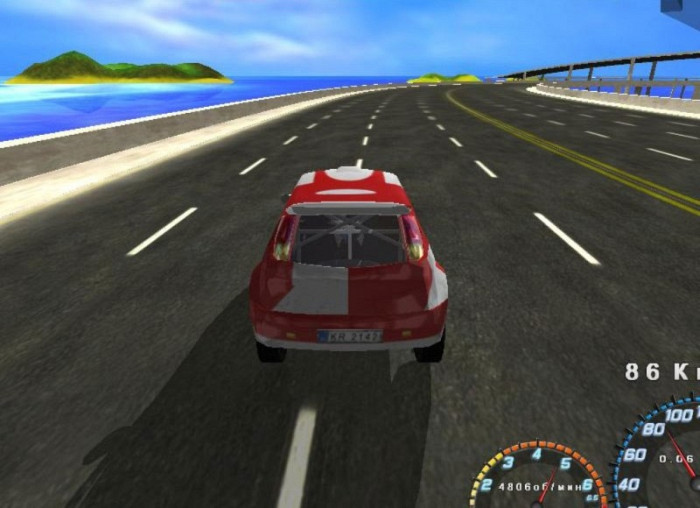 Скриншот из игры WR Rally