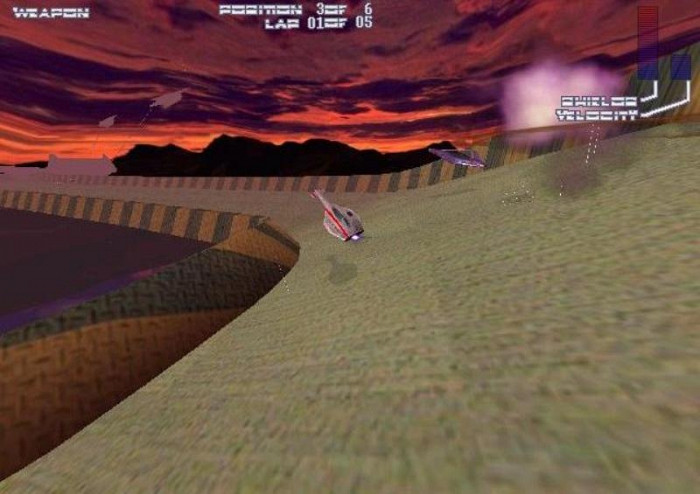 Скриншот из игры Wraiths: Extreme A-Grav Racing