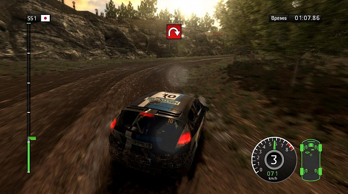 Скриншот из игры WRC: FIA World Rally Championship