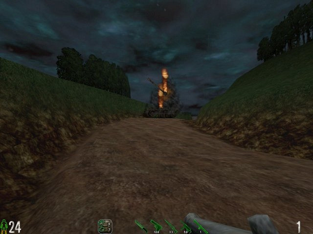 Скриншот из игры WW2: Normandy