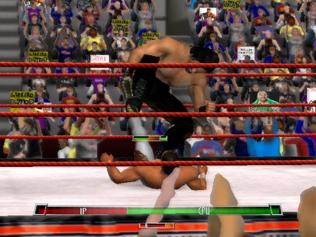 Скриншот из игры WWE Raw Total Edition