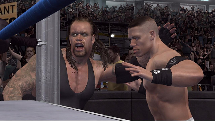 Обложка игры WWE SmackDown! vs. RAW 2007
