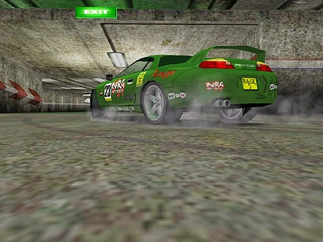 Скриншот из игры eRacer