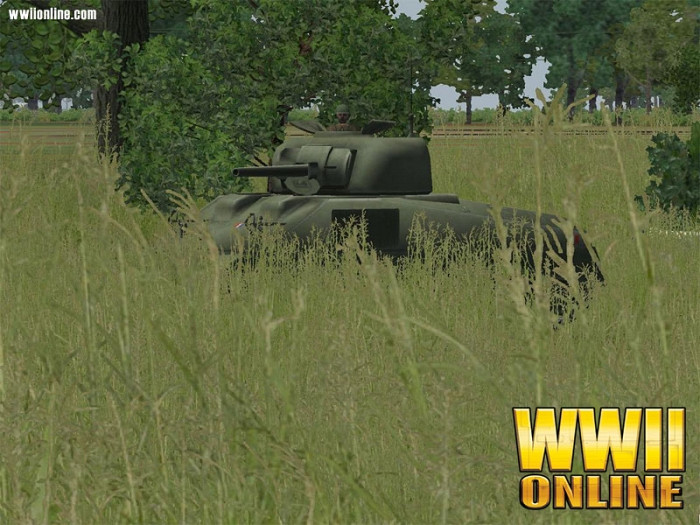 Скриншот из игры WWII Online