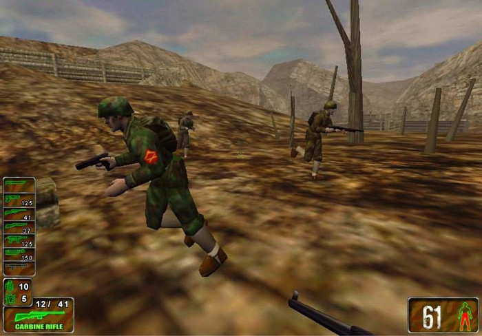 Скриншот из игры WWII: Iwo Jima