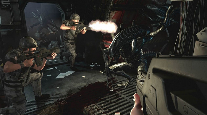 Скриншот из игры Aliens: Colonial Marines
