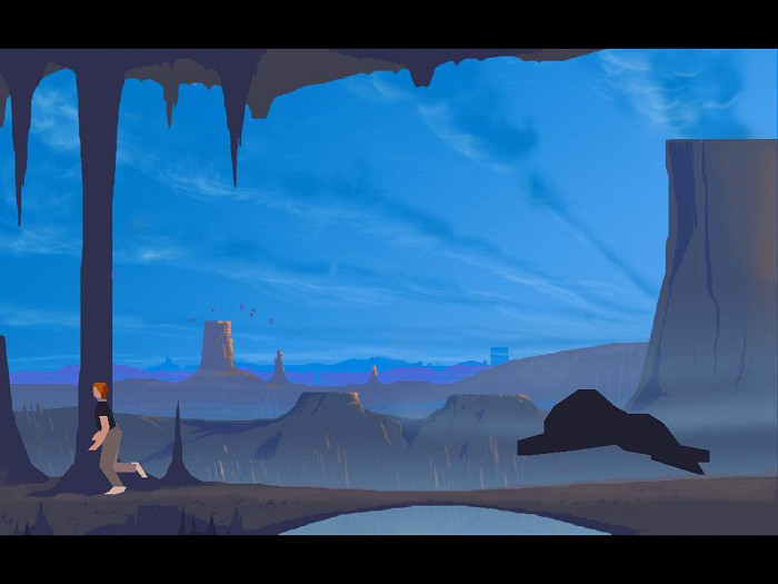 Скриншот из игры Another World