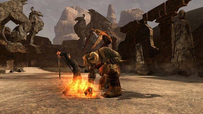 Скриншот из игры Eragon