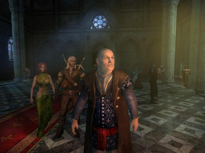 Скриншот из игры Witcher