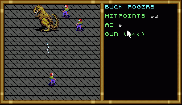 Скриншот из игры Buck Rogers: Matrix Cubed