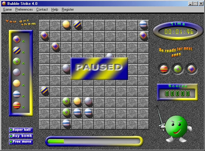 Скриншот из игры Bubble Strike
