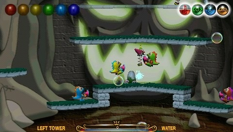 Скриншот из игры Bubble Bobble Evolution