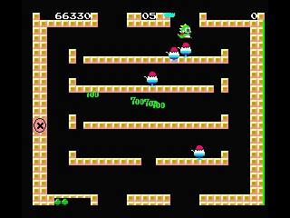 Скриншот из игры Bubble Bobble