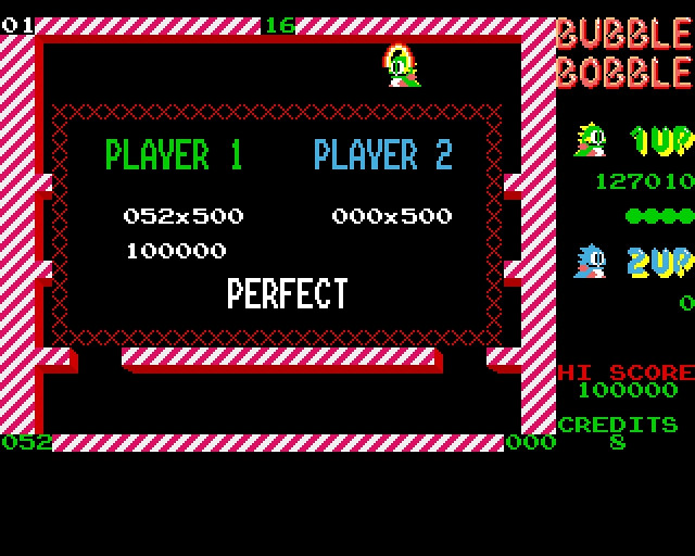 Скриншот из игры Bubble Bobble