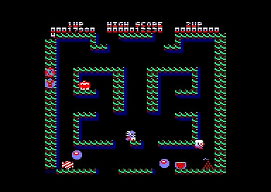 Скриншот из игры Bubble Bobble