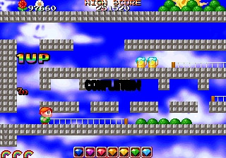 Скриншот из игры Bubble Bobble: Rainbow Islands