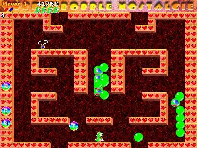 Скриншот из игры Bubble Bobble Nostalgie