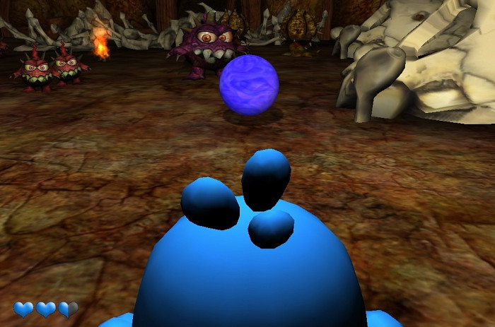 Скриншот из игры Bubbins