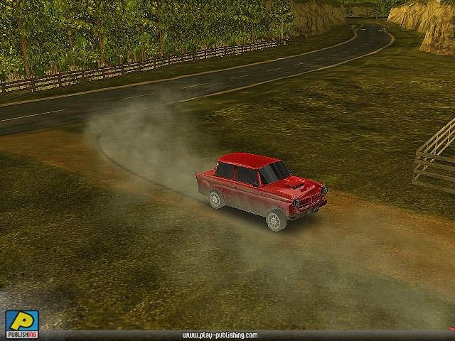 Скриншот из игры Trabi Racer