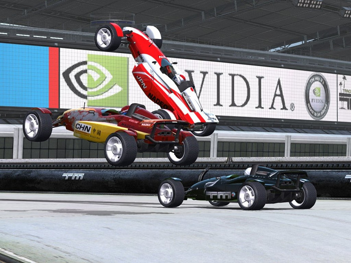 Скриншот из игры TrackMania Nations