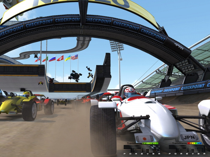 Скриншот из игры TrackMania United Forever