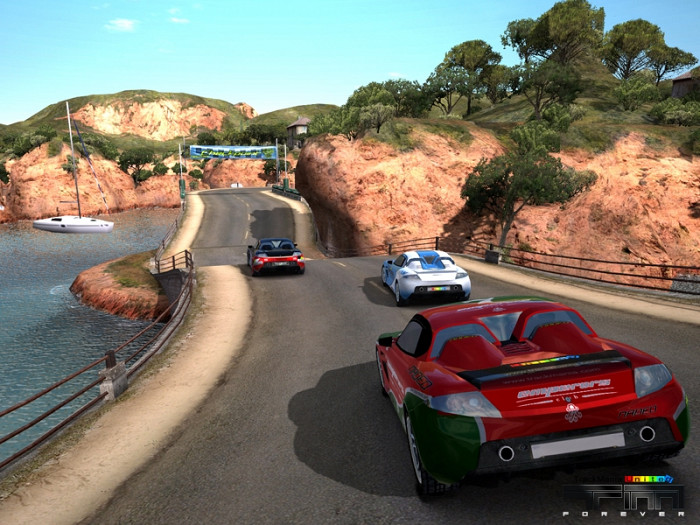 Скриншот из игры TrackMania United Forever