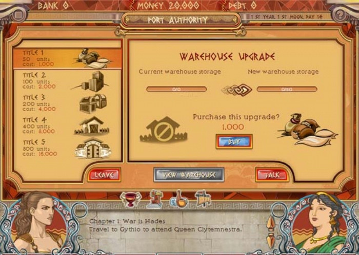 Скриншот из игры Tradewinds Odyssey