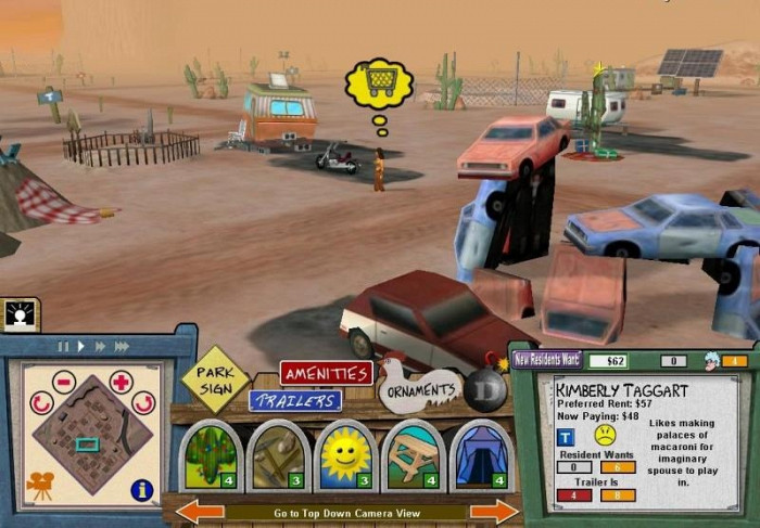 Скриншот из игры Trailer Park Tycoon