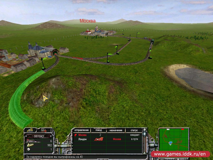 Скриншот из игры Train Empire