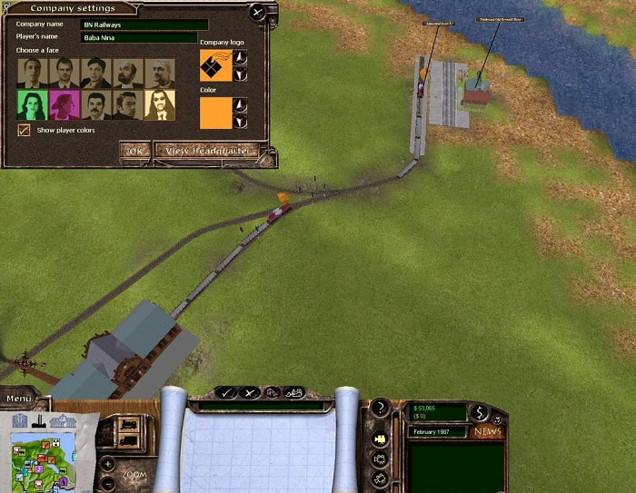 Скриншот из игры Trains & Trucks Tycoon
