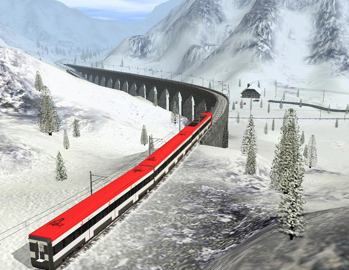 Скриншот из игры Trainz Railroad Simulator 2006