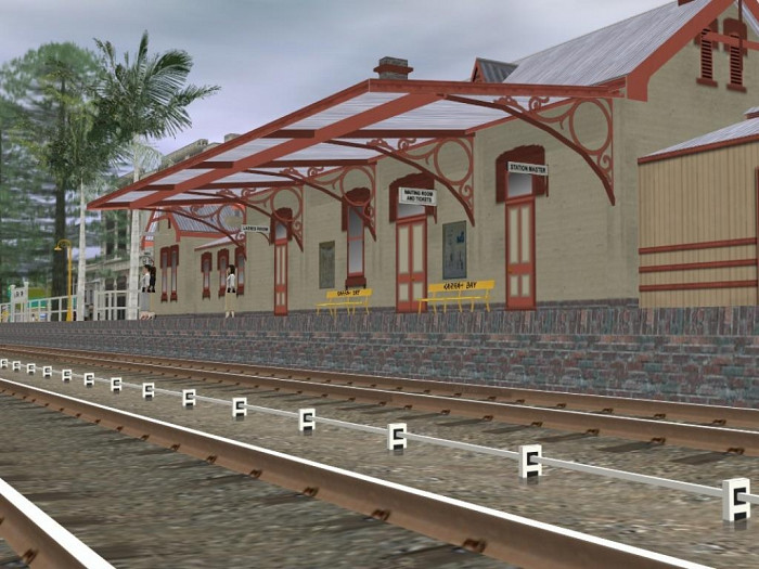 Скриншот из игры Trainz Railroad Simulator 2009
