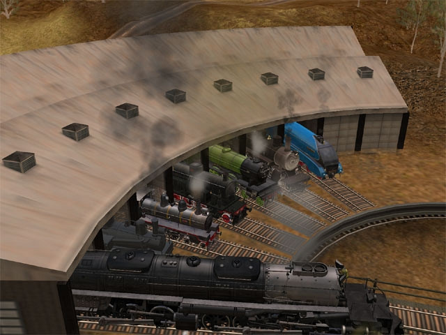 Скриншот из игры Trainz Railroad Simulator 2004