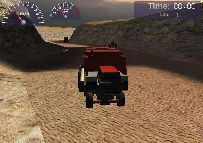 Скриншот из игры Traktor Racer