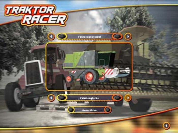 Скриншот из игры Traktor Racer