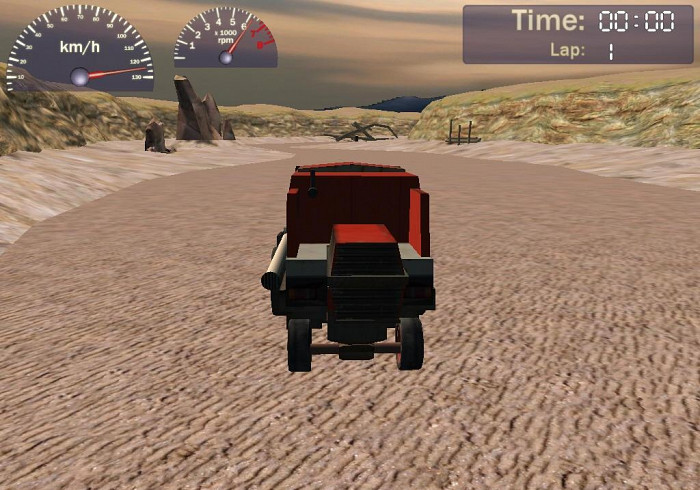 Обложка игры Traktor Racer