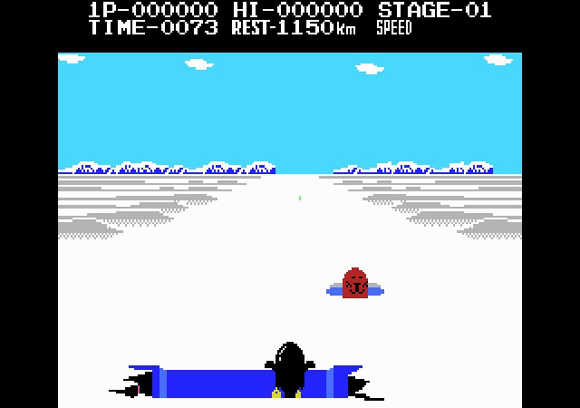 Скриншот из игры Antarctic Adventure
