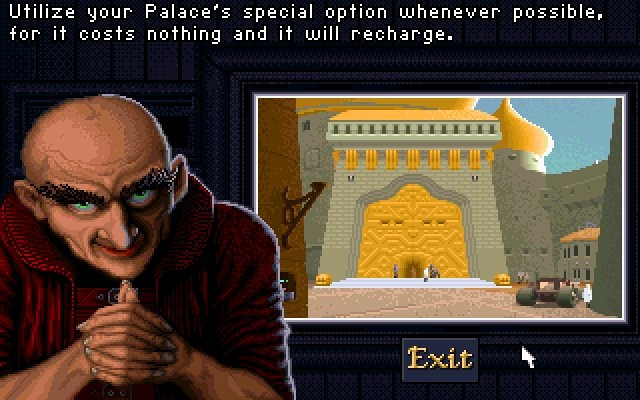 Скриншот из игры Dune 2