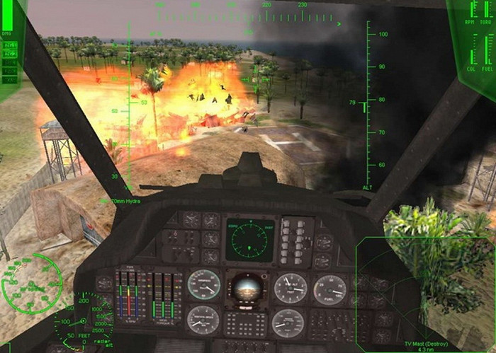 Скриншот из игры Apache: Air Assault