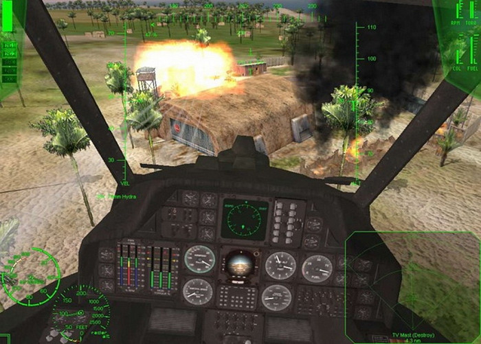 Скриншот из игры Apache: Air Assault