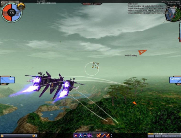 Скриншот из игры AirRivals