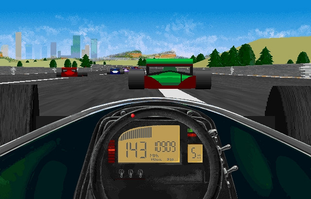 Скриншот из игры Al Unser, Jr. Arcade Racing