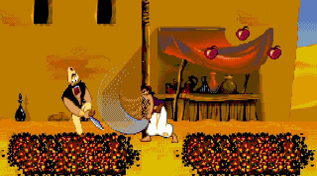 Скриншот из игры Aladdin