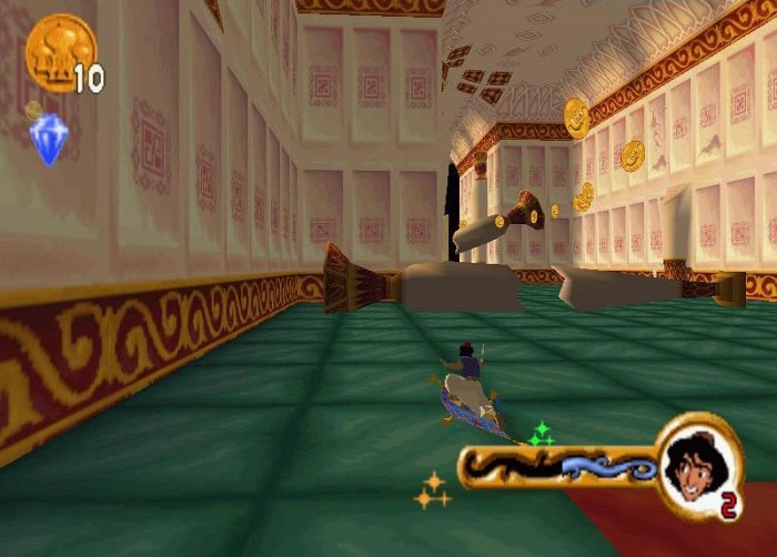 Скриншот из игры Aladdin: Nasira's Revenge