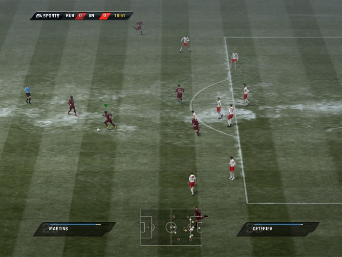 Скриншот из игры FIFA 11